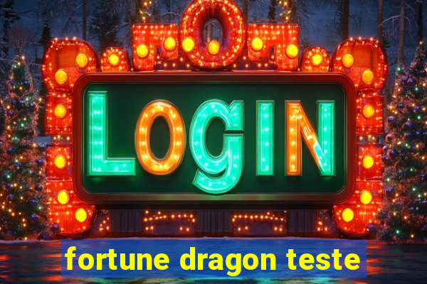 fortune dragon teste